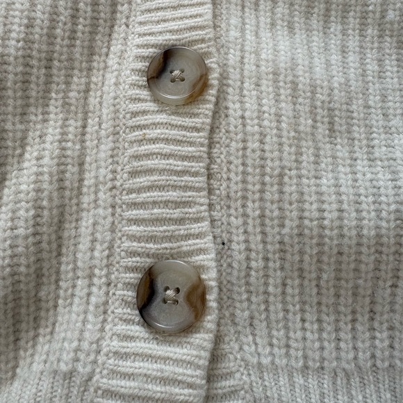 Babaton Cream Ribbed Cardigan - Picture 4 of 4